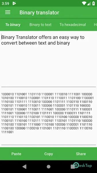 Binary Translator 1.0 APK MOD Полная бесплатная загрузка