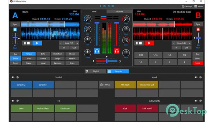 Download Program4Pc DJ Music Mixer  8.6 Free Full Activated