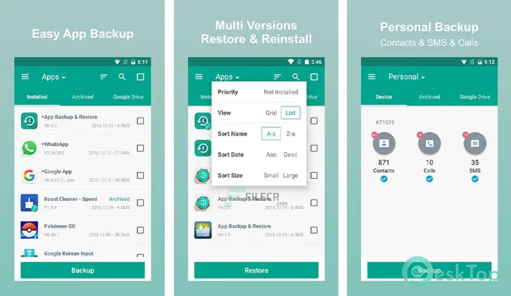 Backup and Restore - APP 7.4.9 APK MOD Descarga gratuita completa