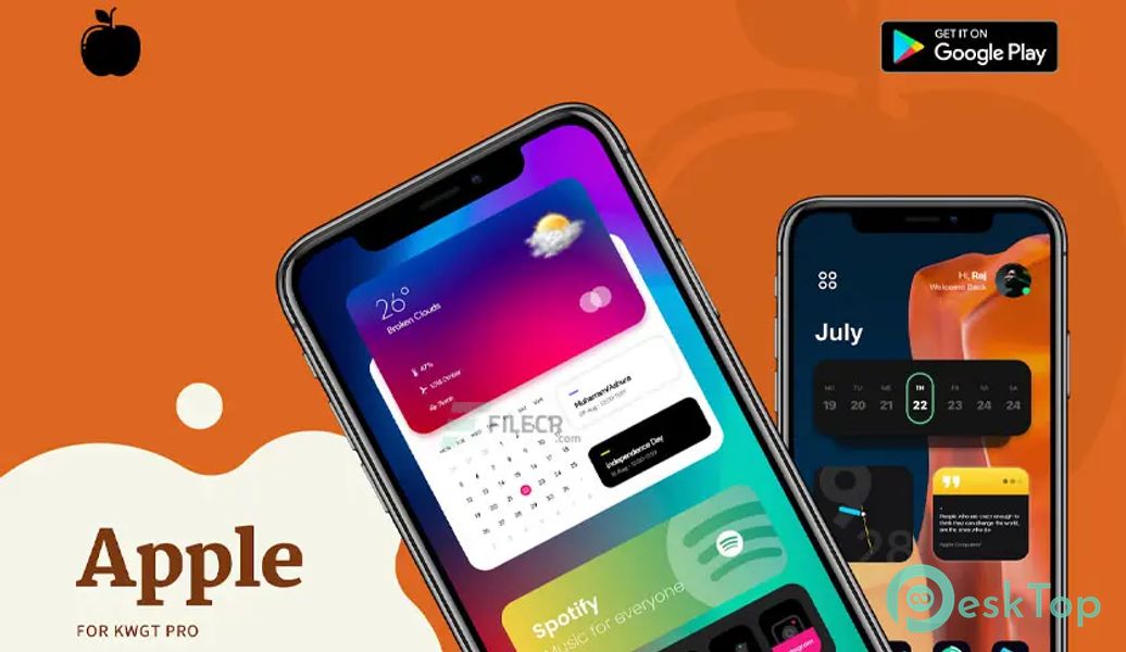 Apple for KWGT 10.0 APK MOD 完整免费下载