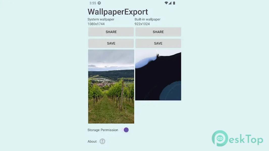 WallpaperExport Backup & Share 1.1.3 APK MOD تحميل مجاني كامل