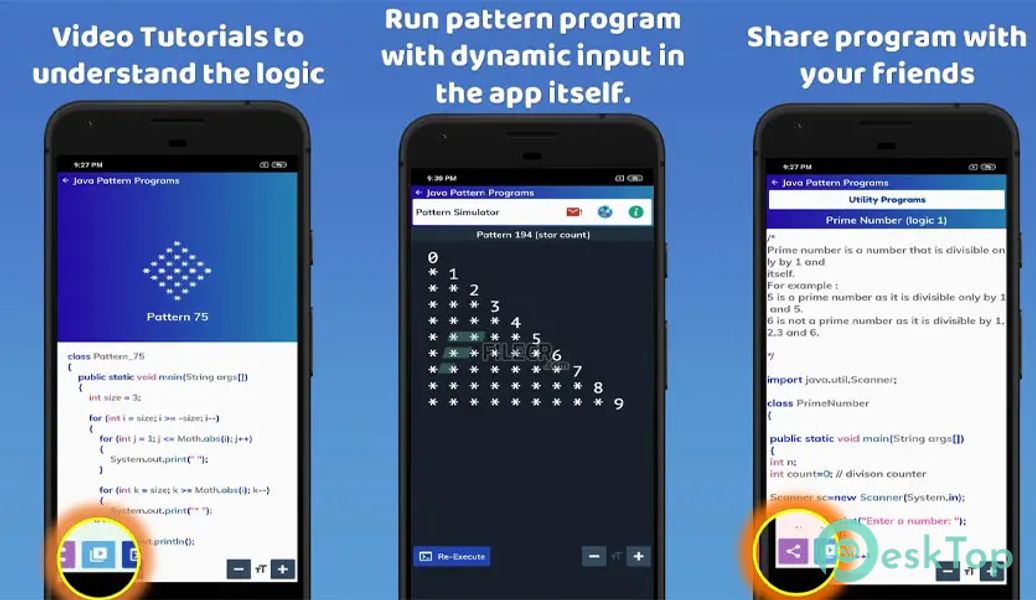 Java Pattern Programs v9.2 APK MOD Descarga gratuita completa