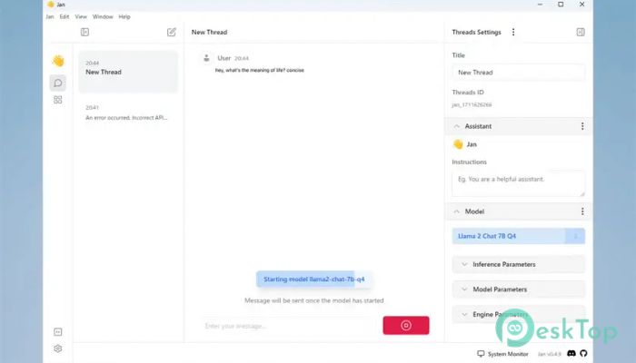 Jan - AI Assistant 0.7.3 完全アクティベート版を無料でダウンロード