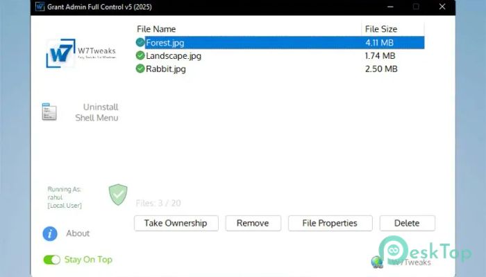 Download Grant Admin Full Control  5.0 Free Full Activated
