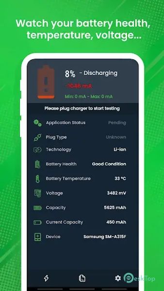 Charger Tester & Ampere Meter 2.0.1 APK MOD フル無料ダウンロード