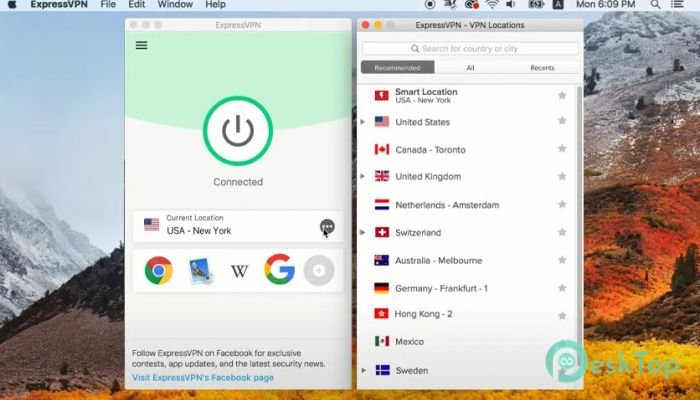 ExpressVPN 11.19.0 Mac İçin Ücretsiz İndir