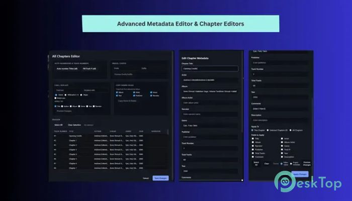 ChapterForge 1.0.23.1 完全アクティベート版を無料でダウンロード