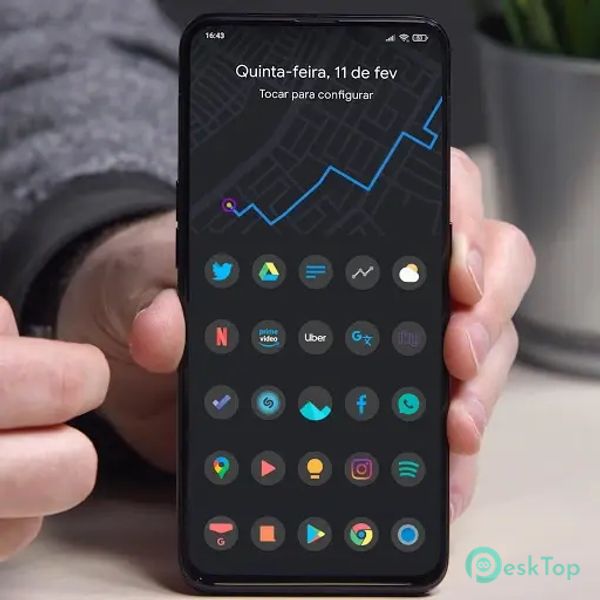 Black Pie - Icon Pack 4.9 APK MOD Полная бесплатная загрузка