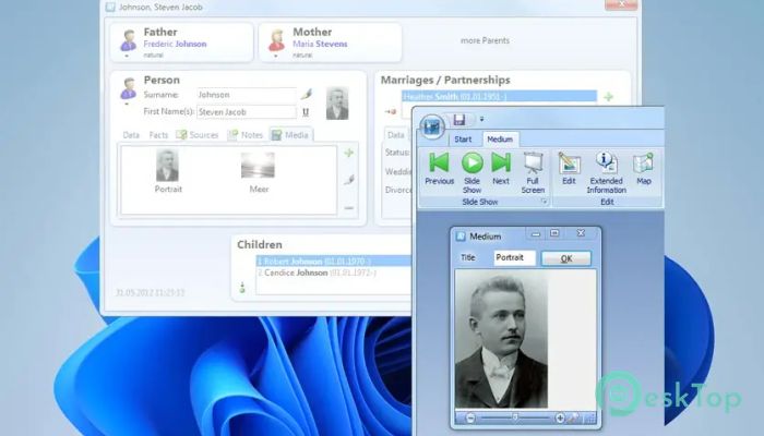Download Daub Ages Family Tree Software 2.2.0 Free Full Activated