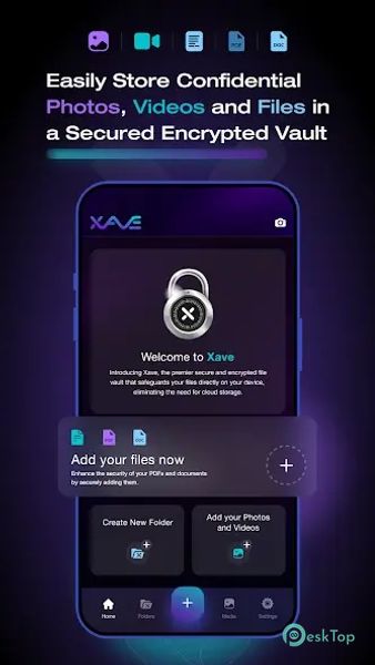 Xave: Encrypted Data Vault 1.0.7 APK MOD Descarga gratuita completa