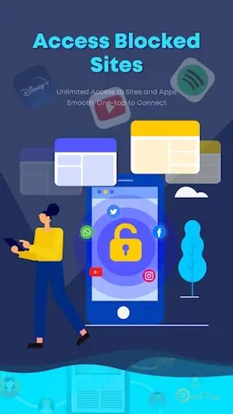 Zebra Proxy - Safe & Fast VPN 1.0.12 APK MOD Tam Ücretsiz İndir