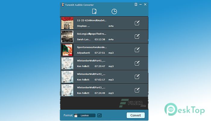 Download TunesKit Audible AA-AAX Converter 2.3.0.37 Free Full Activated