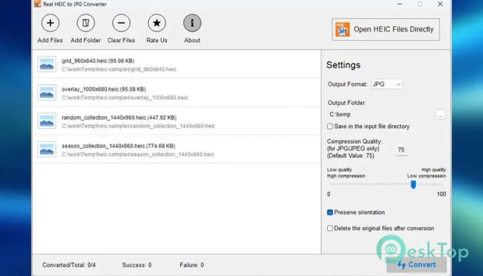 XiaoyaLab HEIC to JPG Converter 1.0 Tam Sürüm Aktif Edilmiş Ücretsiz İndir
