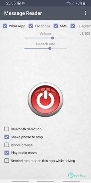 Message Reader - Reads aloud 4.29 APK MOD Tam Ücretsiz İndir