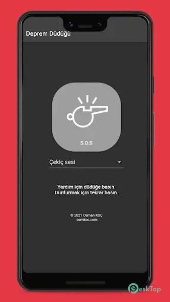 Earthquake Whistle (SOS) 3.2.0 APK MOD Unlocked (Full) Free Download