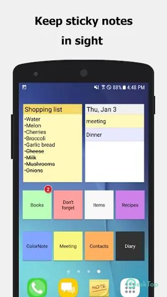 ColorNote Notepad Notes 4.5.8 APK MOD Полная бесплатная загрузка