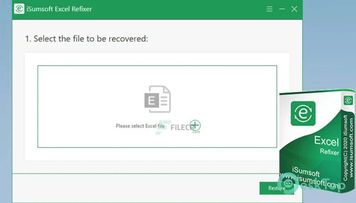 Download iSumsoft Excel Refixer 3.0.1.1 Free Full Activated