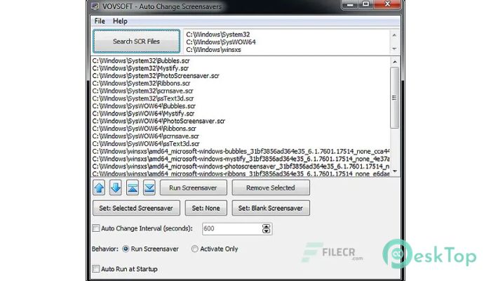 Download VovSoft Auto Change Screensavers  1.5.0 Free Full Activated