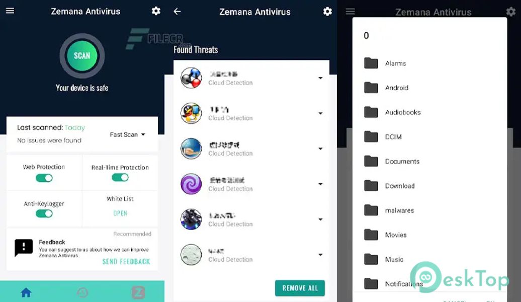 Zemana Antivirus 2020 v2..0.2 build 131 Premium APK MOD Полная бесплатная загрузка