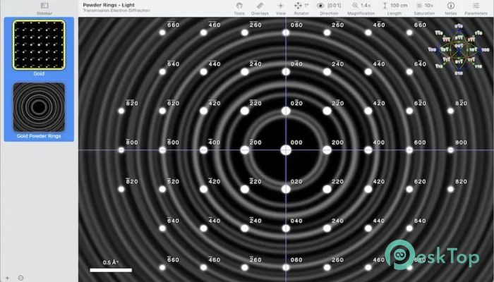 CrystalMaker SingleCrystal 5.1.0.300 Tam Sürüm Aktif Edilmiş Ücretsiz İndir