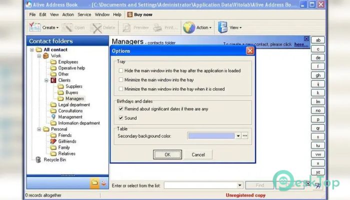 Download Alive Address Book 1.9 Free Full Activated