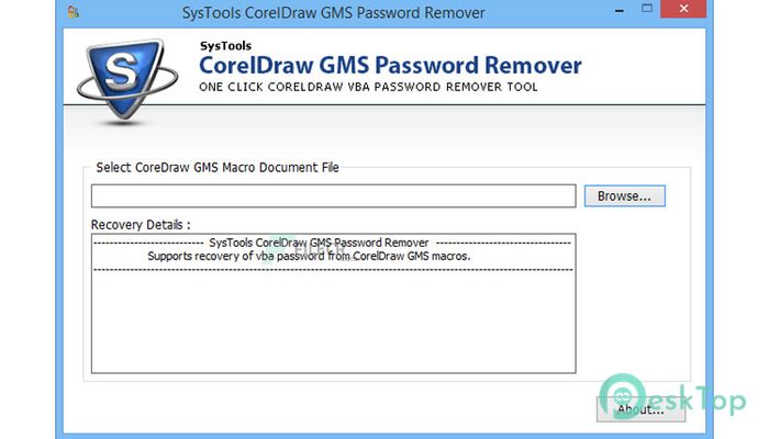  تحميل برنامج SysTools CorelDraw GMS Password Remover 4.0 برابط مباشر