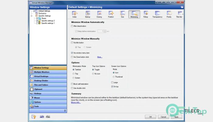 Actual Window Manager 8.15.1 Tam Sürüm Aktif Edilmiş Ücretsiz İndir