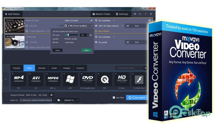 movavi video converter. download for free