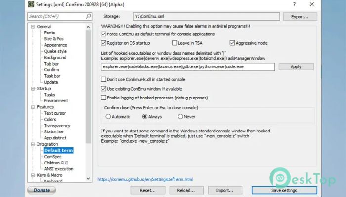 Descargar ConEmu Windows Terminal  230724 Completo Activado Gratis