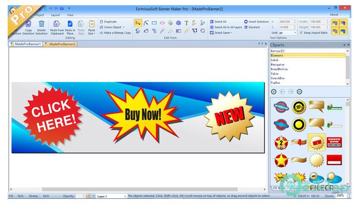 EximiousSoft Banner Maker Pro 5.48 free downloads