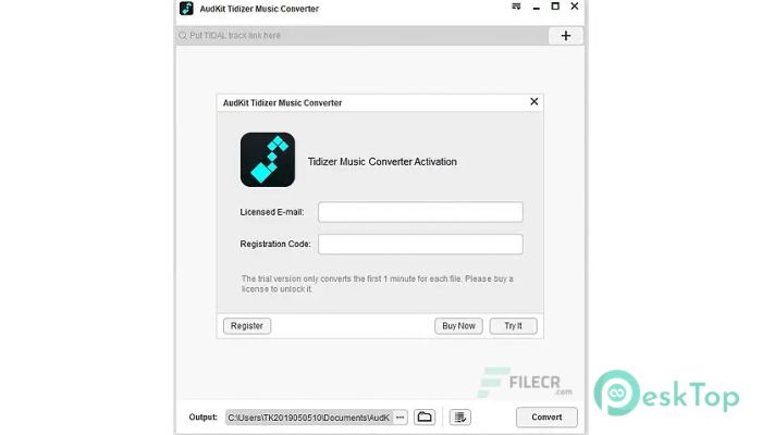 Download AudKit Tidizer Music Converter 2.10.0.110 Free Full Activated