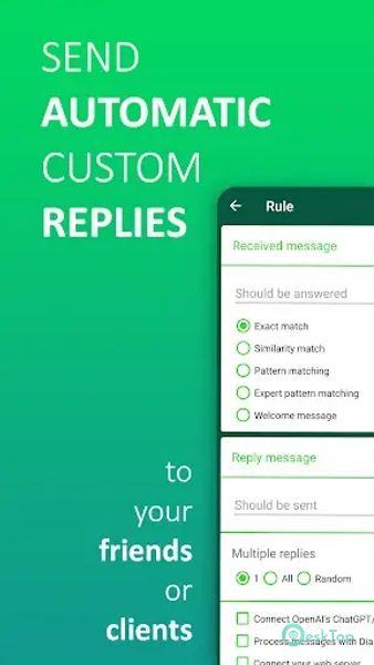 AutoResponder for WhatsApp 4.1.0 APK MOD Полная бесплатная загрузка