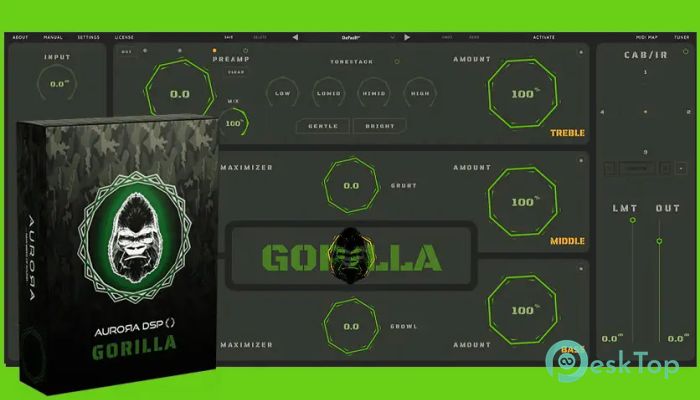 Aurora DSP Gorilla 1.0 Tam Sürüm Aktif Edilmiş Ücretsiz İndir