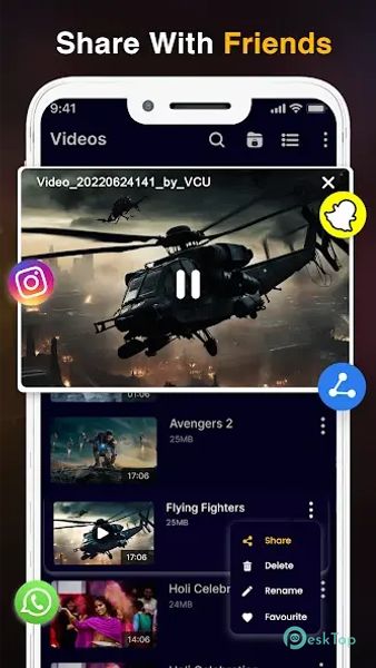 VPlay: All in One 1.76 APK MOD フル無料ダウンロード