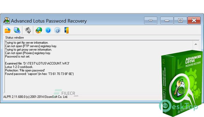  تحميل برنامج ElcomSoft Advanced Lotus Password Recovery 2.12.1784 برابط مباشر