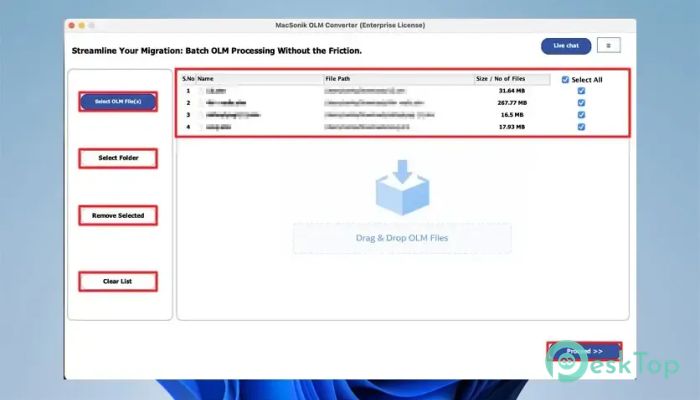 Descargar MacSonik OLM Converter 1.0 Completo Activado Gratis
