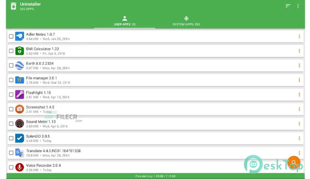 Uninstaller 2.33 APK MOD Unlocked (Full) Free Download