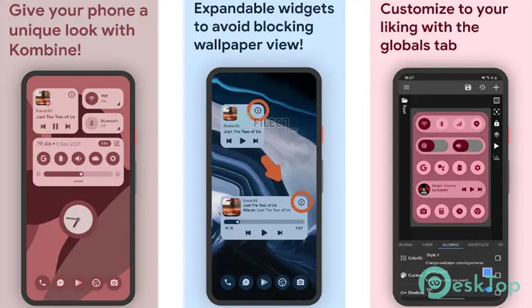 Kombine – material you widgets