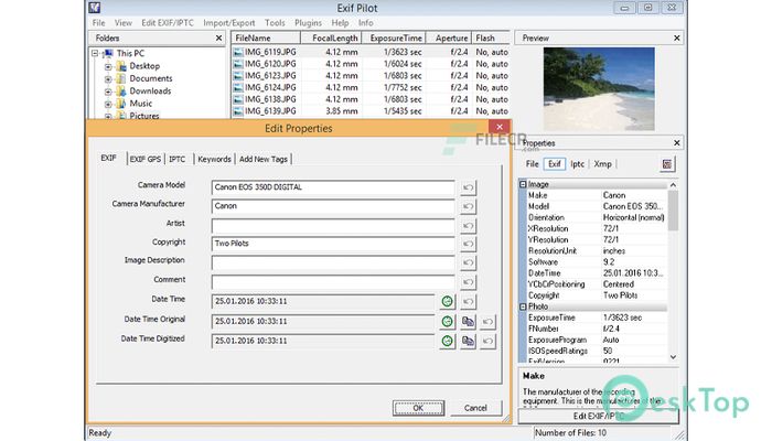 Download Exif Pilot 6.16 Free Full Activated