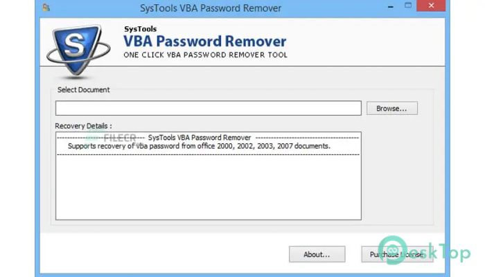 Download SysTools VBA Password Recovery  7.2 Free Full Activated