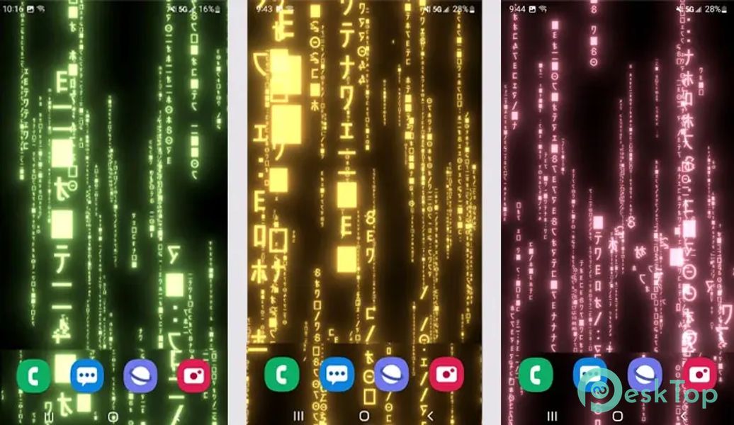 3D Matrix Rain Live Wallpaper 1.0.8 APK MOD Полная бесплатная загрузка