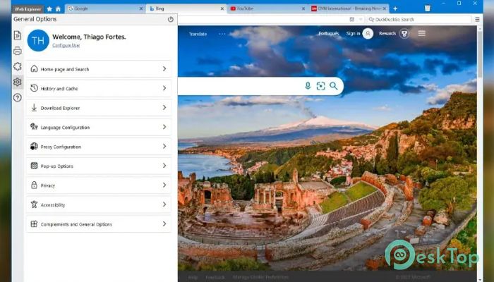 Скачать Thiago Web Explorer Browser 1.0 полная версия активирована бесплатно