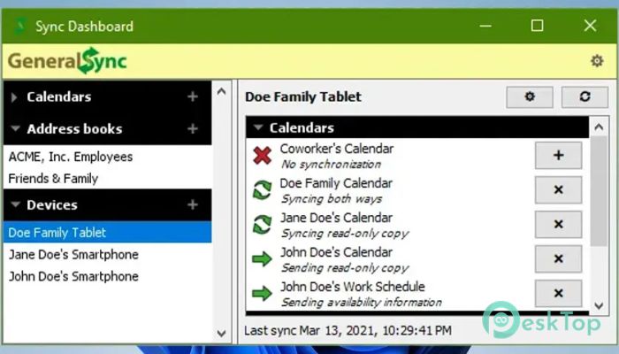 تحميل برنامج GeneralSync  1.0.6.1 برابط مباشر