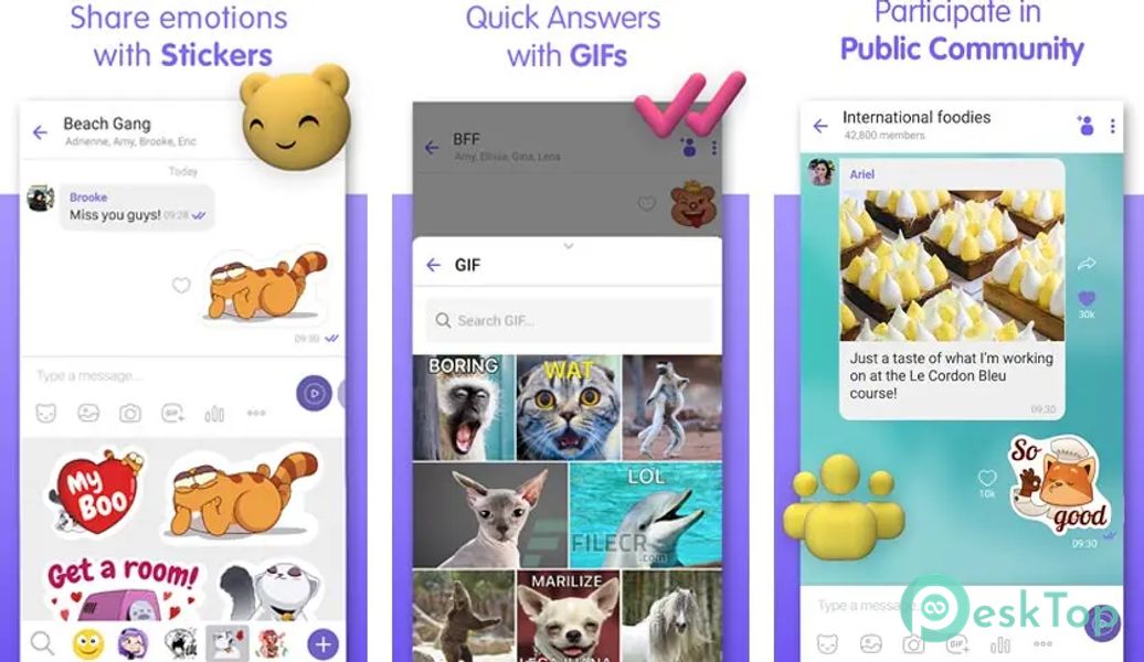 Rakuten Viber Messenger 25.9.9 APK MOD Unlocked (Full) Free Download