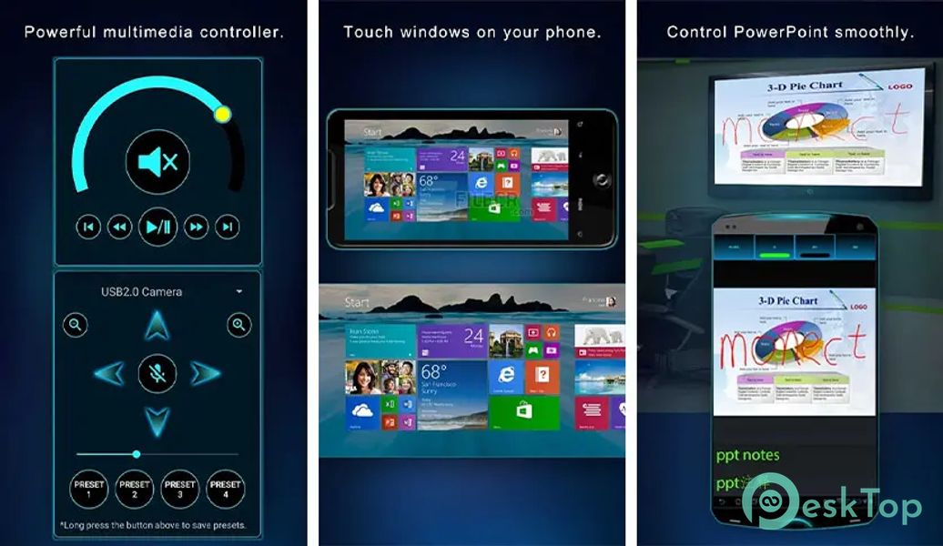 PC Remote 8.1.2 APK MOD Полная бесплатная загрузка