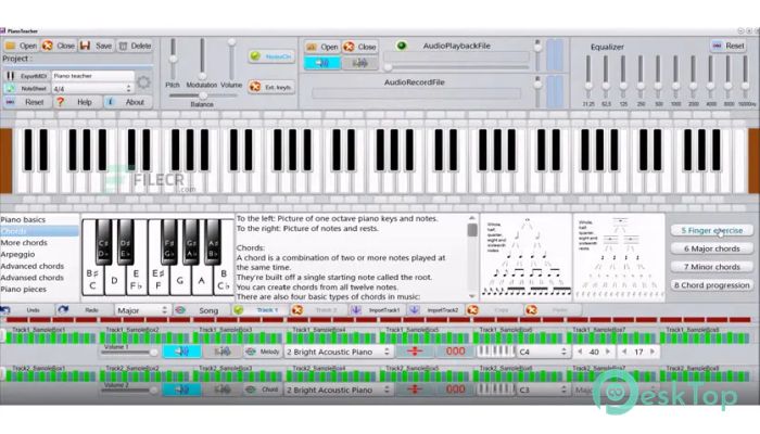 تحميل برنامج BelaDaddy Software PianoTeacher 1.0.0 برابط مباشر