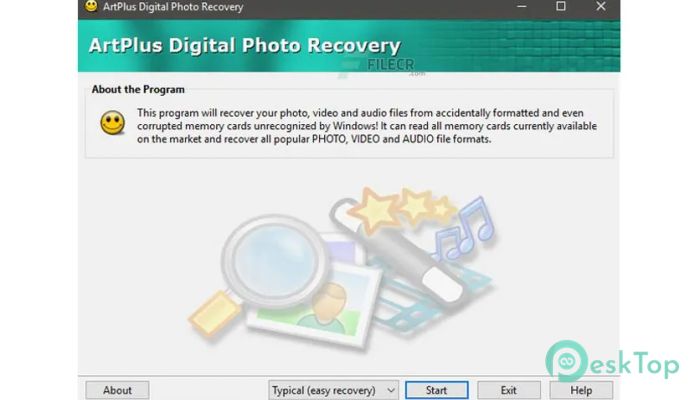 Descargar ArtPlus Digital Photo Recovery 7.3.9.230 Completo Activado Gratis