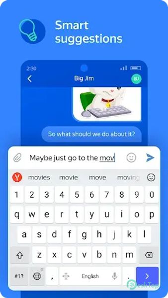 Yandex Keyboard 66.5 APK MOD मुफ्त पूर्ण डाउनलोड
