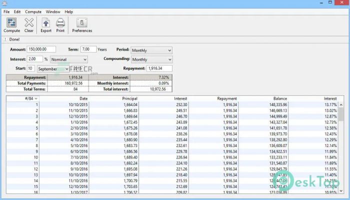 Download Maxprog Loan Calc 2.9.1 Free Full Activated