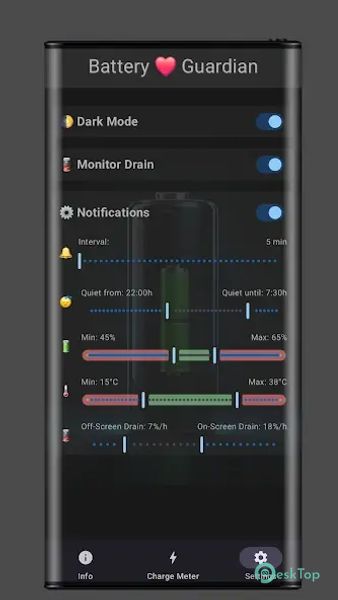 Battery Guardian 1.0.7 APK MOD تحميل مجاني كامل